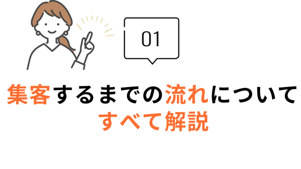 集客するまでの流れ
